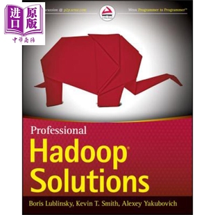 Hadoop Solutions 中商原版 专业Hadoop解决方案 Wiley Lublinsky Professional Boris 现货 英文原版