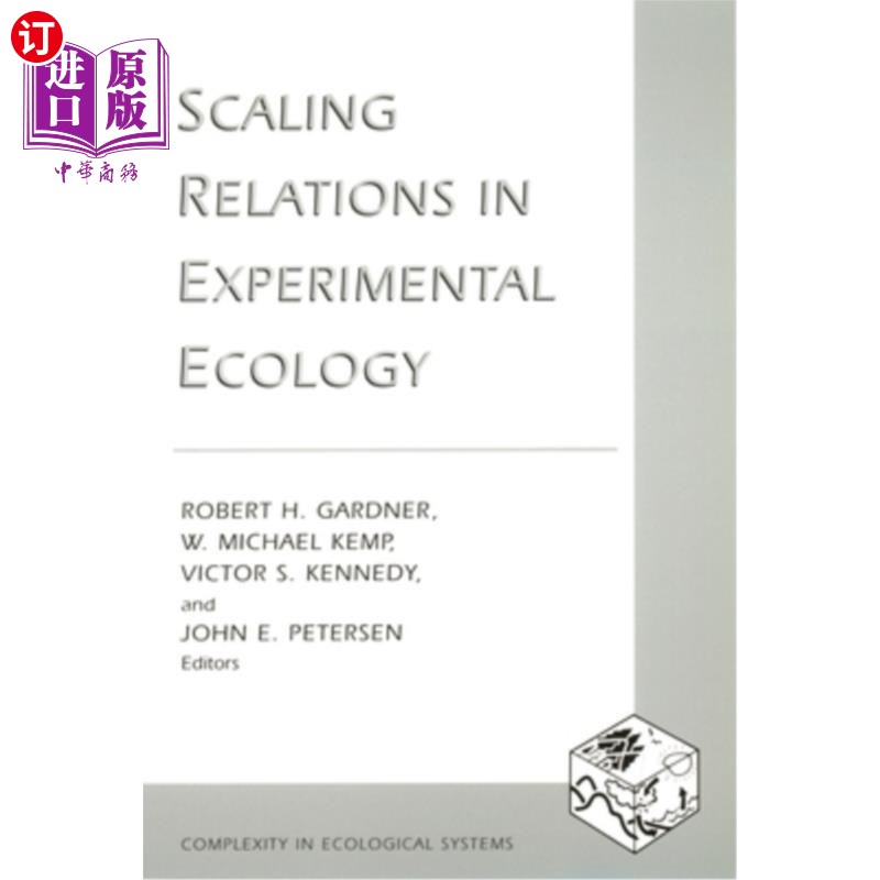 海外直订Scaling Relations in Experimental Ecology 实验生态学中的尺度关系
