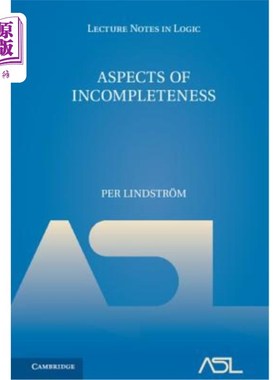 海外直订Aspects of Incompleteness 不完全性的几个方面