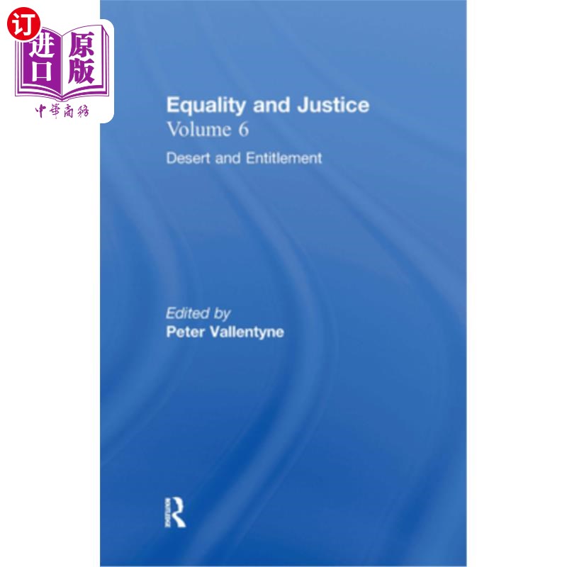 海外直订Desert and Entitlement: Equality and Justice 应得与权利:平等与正义