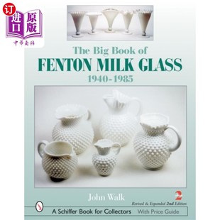 Fenton Milk Glass 海外直订Big 1985 1940 芬顿牛奶玻璃大书 Book