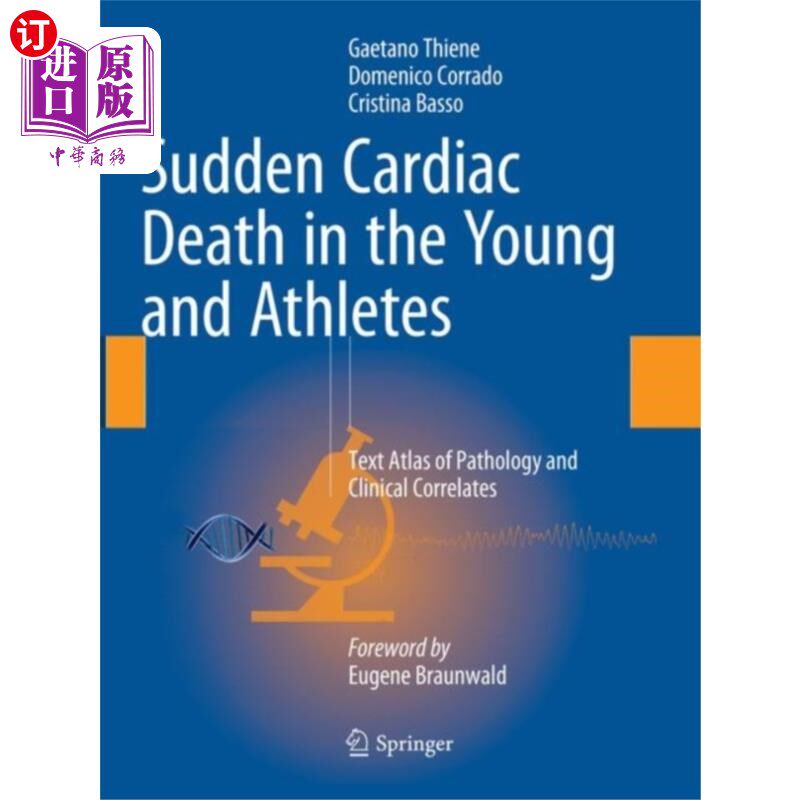海外直订医药图书Sudden Cardiac Death in the Young and Athletes 青少年和运动员的心源性猝死