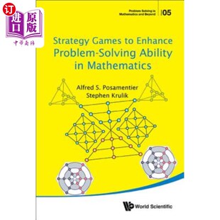 海外直订Strategy Games Solving Enhance Ability Problem Mathematics 策略博弈 提高数学解题能力