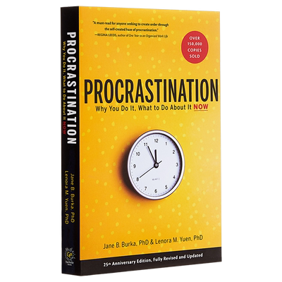 【中商原版】拖延症 英文原版 Procrastination 进口图书 英文原版书 英文书 成功励志 自我提升 Jane B. Burka