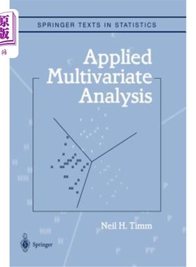 海外直订Applied Multivariate Analysis 应用多元分析