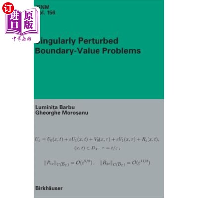 海外直订Singularly Perturbed Boundary-Value Problems 奇异摄动边值问题