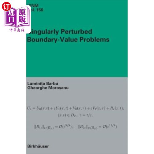 海外直订Singularly Perturbed Boundary-Value Problems 奇异摄动边值问题