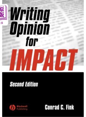 海外直订Writing Opinion for Impact 撰写影响意见