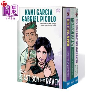 少年泰坦 野兽男孩和野兽男孩爱乌鸦盒子 Beast Loves Box and Raven Boy 乌鸦 海外直订Teen Set Titans