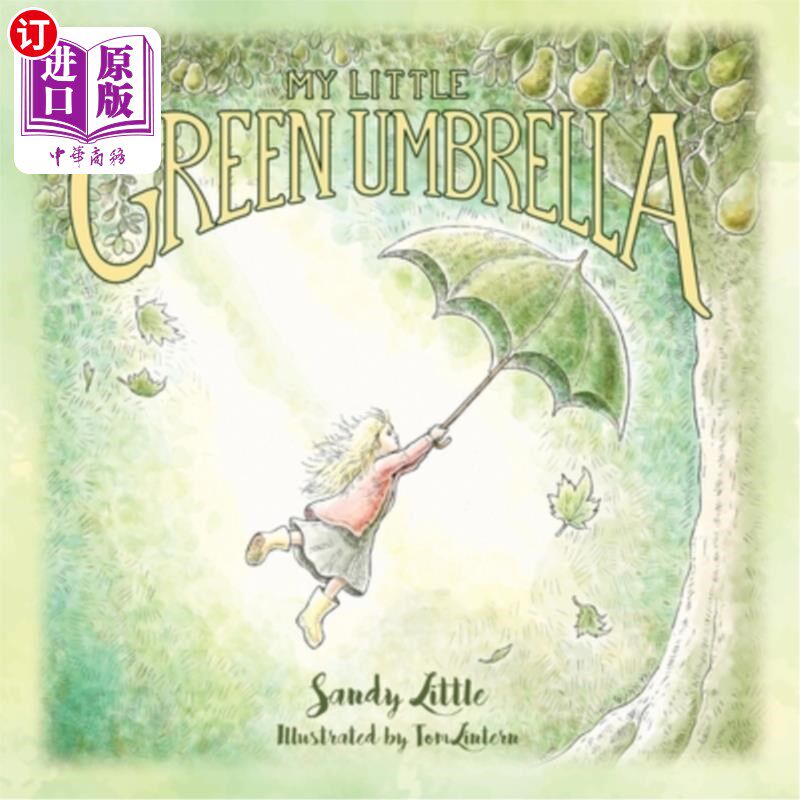 海外直订My Little Green Umbrella 我的小绿伞