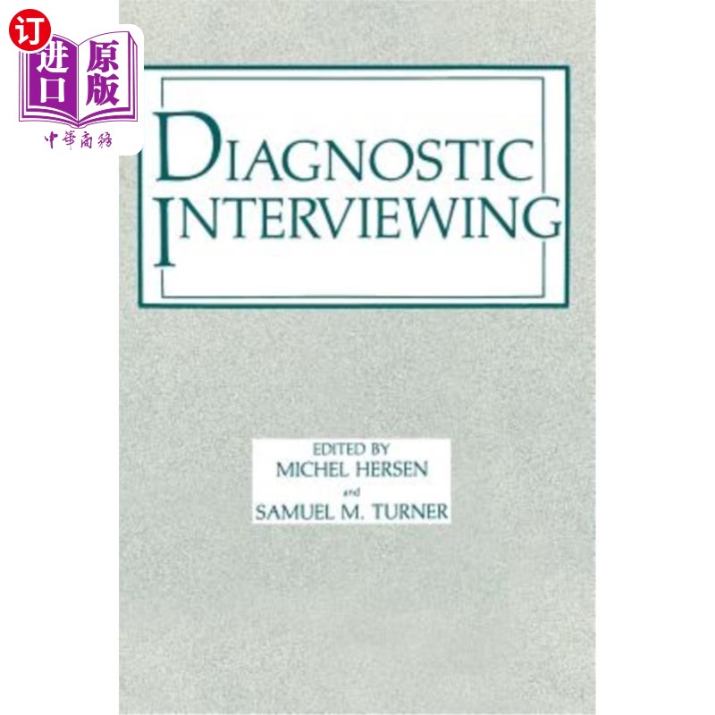 海外直订医药图书Diagnostic Interviewing 诊断性访谈
