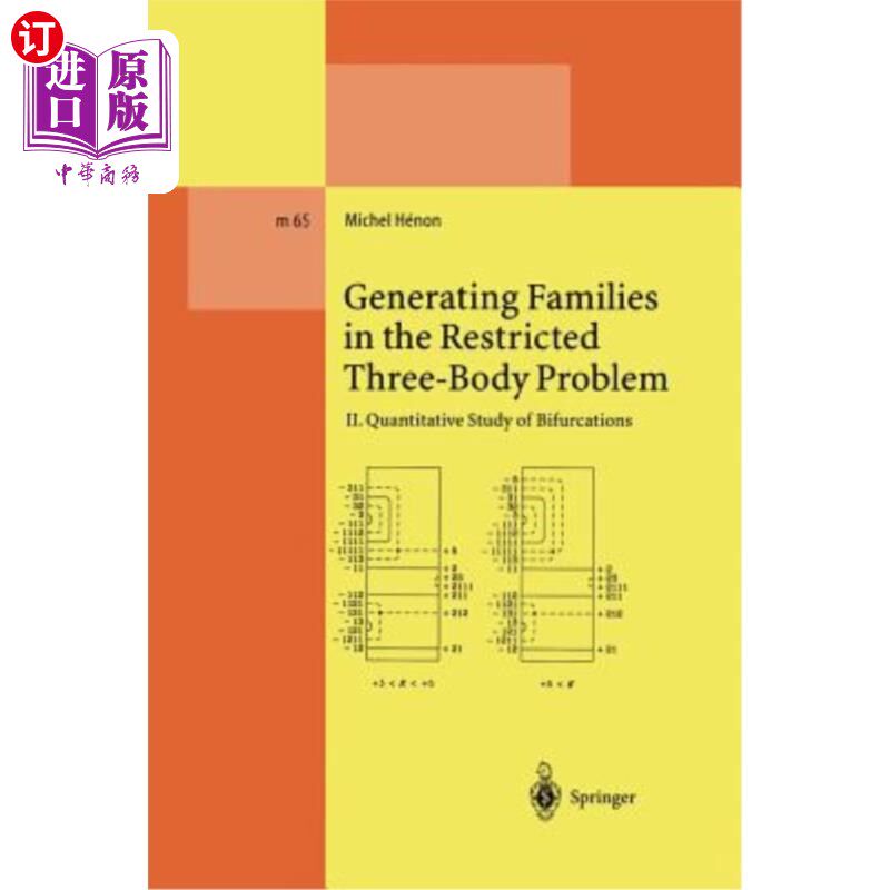 海外直订Generating Families in the Restricted Three-Body Problem: II. Quantitative Study 受限三体问题中的生成家族:2