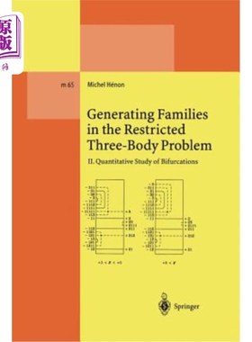 海外直订Generating Families in the Restricted Three-Body Problem: II. Quantitative Study 受限三体问题中的生成家族:2
