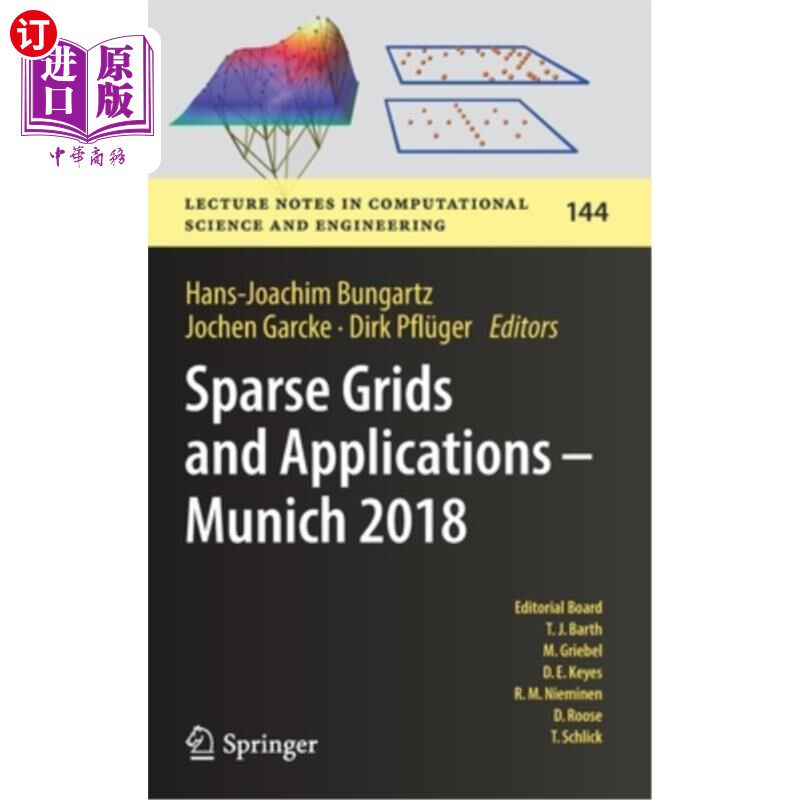 海外直订Sparse Grids and Applications - Munich 2018 稀疏网格和应用-慕尼黑2018