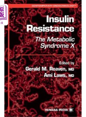 海外直订医药图书Insulin Resistance: The Metabolic Syndrome X 胰岛素抵抗:代谢综合征X