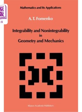 海外直订Integrability and Nonintegrability in Geometry and Mechanics 几何与力学中的可积性与不可积性