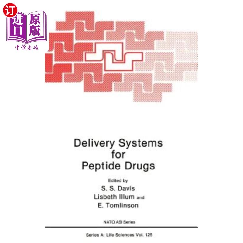 海外直订医药图书Delivery Systems for Peptide Drugs 肽类药物输送系统