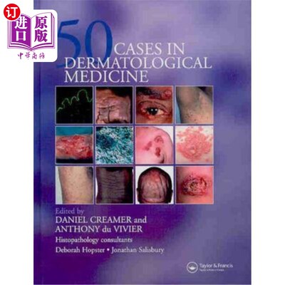 海外直订医药图书Fifty Dermatological Cases 皮肤病50例
