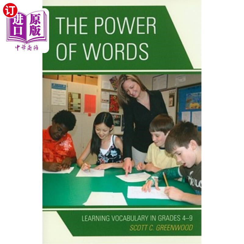 海外直订The Power of Words: Learning Vocabulary in Grades 4-9 词汇的力量：在4-9年级学习词汇