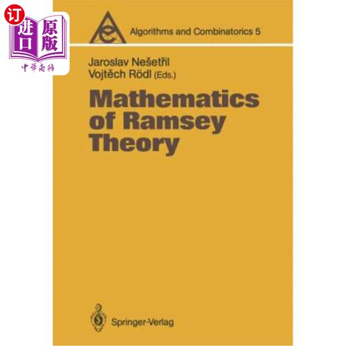 海外直订Mathematics of Ramsey Theory 拉姆齐理论的数学