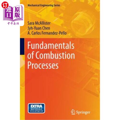 海外直订Fundamentals of Combustion Processes 燃烧过程的基本原理