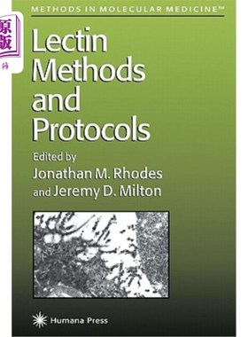 海外直订医药图书Lectin Methods and Protocols 凝集素方法和协议