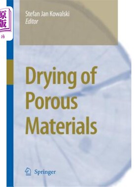 海外直订Drying of Porous Materials 多孔材料的干燥
