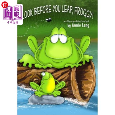 海外直订Look Before You Leap, Froggy! 在你跳之前看看，青蛙！