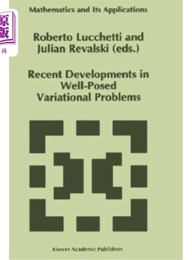 海外直订Recent Developments in Well-Posed Variational Problems 适定变分问题的最新进展