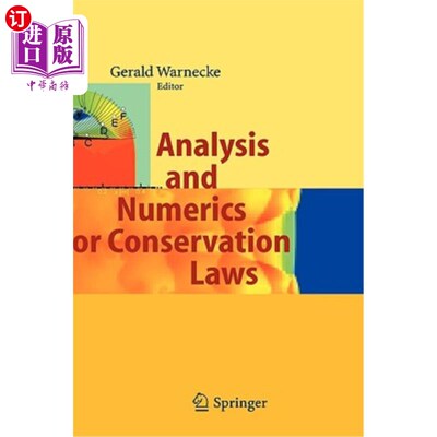 海外直订Analysis and Numerics for Conservation Laws 守恒定律的分析与数值计算