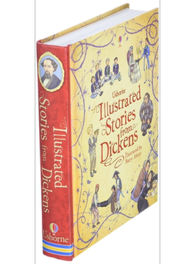 现货 尤斯伯恩插画故事 狄更斯故事 英文原版 儿童经典Charles Dickens 进口童书 Usborne Illustrated Stories【中商原版】