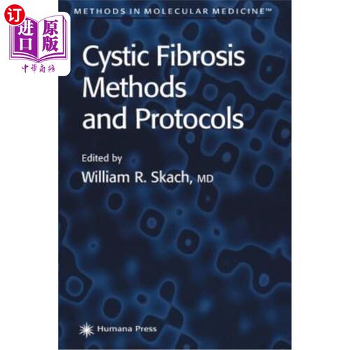 海外直订医药图书Cystic Fibrosis Methods and Protocols 囊性纤维化的方法和方案