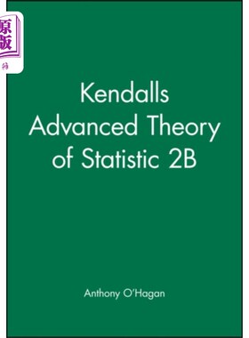 海外直订Kendalls Advanced Theory of Statistic 2B 2e 肯德尔高级统计理论2B