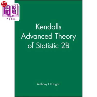 海外直订Kendalls Advanced Theory of Statistic 2B 2e 肯德尔高级统计理论2B