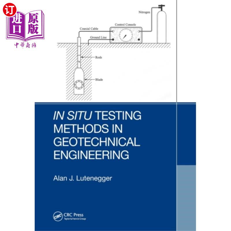 海外直订In Situ Testing Methods in Geotechnical Engineer... 岩土工程中的原位试验方法