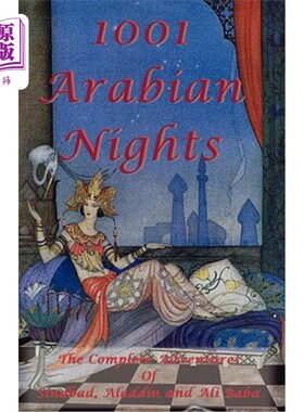 海外直订1001 Arabian Nights - The Complete Adventures of Sindbad, Aladdin and Ali Baba - 1001天方夜谭-辛德巴德，阿