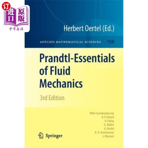 海外直订Prandtl-Essentials of Fluid Mechanics