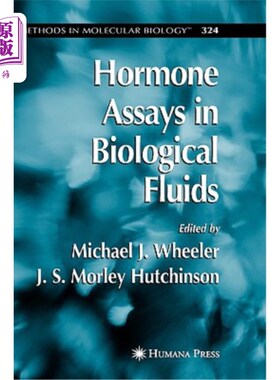 海外直订医药图书Hormone Assays in Biological Fluids 生物体液中的激素测定