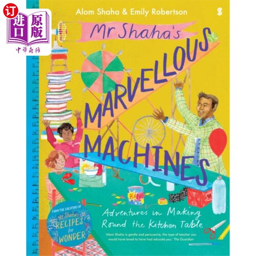 海外直订Mr Shaha's Marvellous Machines Shaha先生的神奇机器