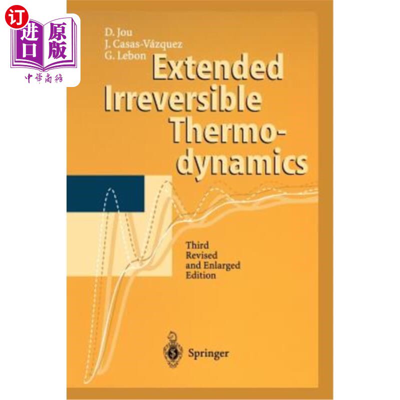 海外直订Extended Irreversible Thermodynamics 扩展不可逆热力学