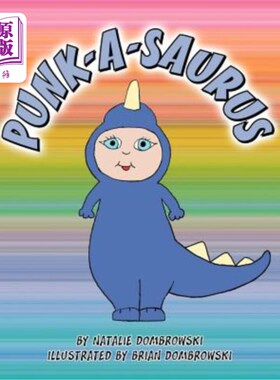 海外直订Punk-A-Saurus 朋克龙