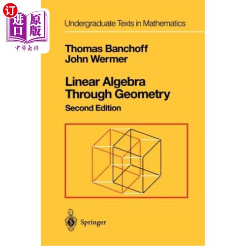 海外直订Linear Algebra Through Geometry 几何线性代数