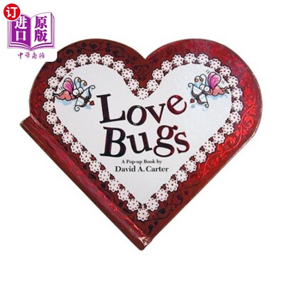 海外直订Love Bugs: A Pop Up Book 爱虫：一本弹出的书