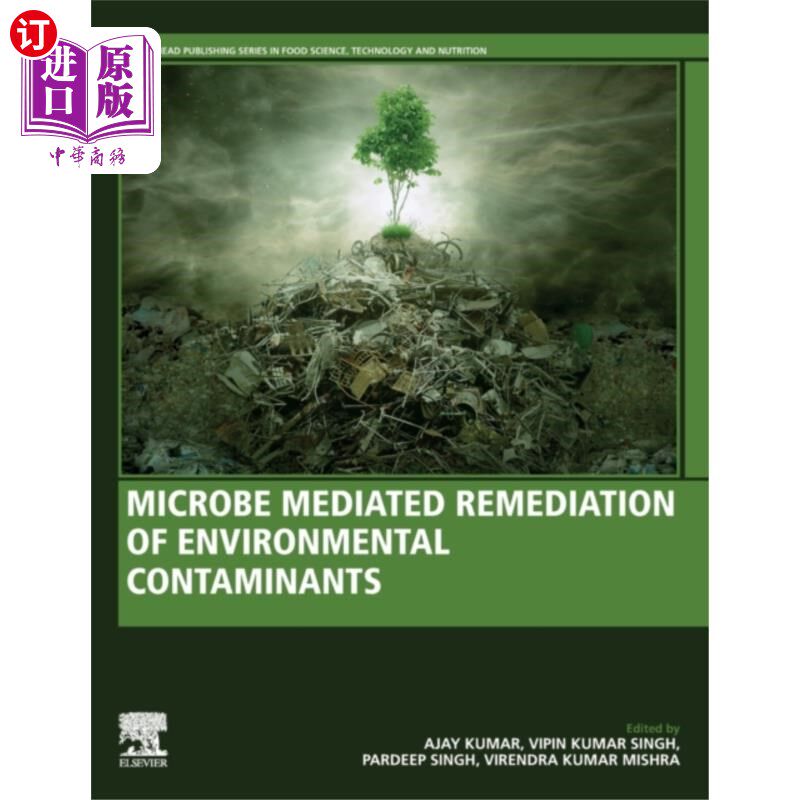 海外直订Microbe Mediated Remediation of Environmental Co... 微生物介导的环境污染物修复