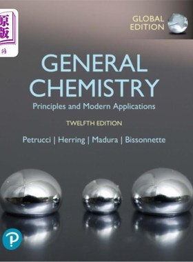 海外直订General Chemistry: Principles and Modern Applica... 普通化学:原理和现代应用