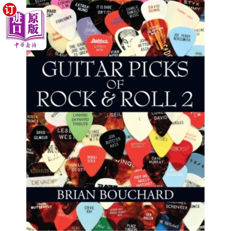 海外直订Guitar Picks of Rock & Roll 2: The Deluxe Edition 吉他精选摇滚乐2：豪华版