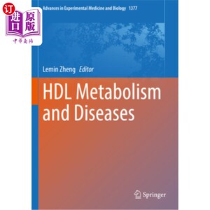 海外直订Hdl Metabolism and Diseases 高密度脂蛋白代谢与疾病