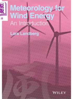 现货 风能气象学 导论 Meteorology for Wind Energy An Introduction 英文原版 Lars Landberg【中商原版】Wiley