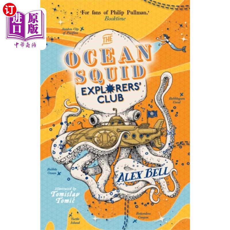 海外直订Ocean Squid Explorers' Club 海洋乌贼探险者俱乐部