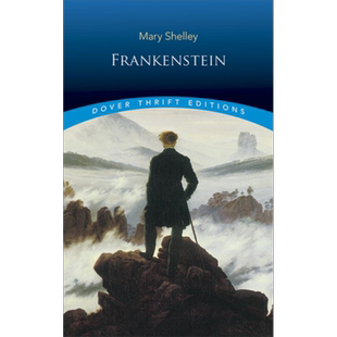 预售 玛丽 雪莱 弗兰肯斯坦 科学怪人 Dover Thrift Editions Frankenstein 英文原版 Mary Shelley 奇幻恐怖小说【中商原版】